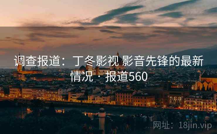 调查报道：丁冬影视 影音先锋的最新情况 · 报道560