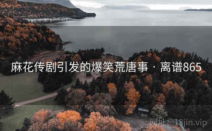 麻花传剧引发的爆笑荒唐事 · 离谱865
